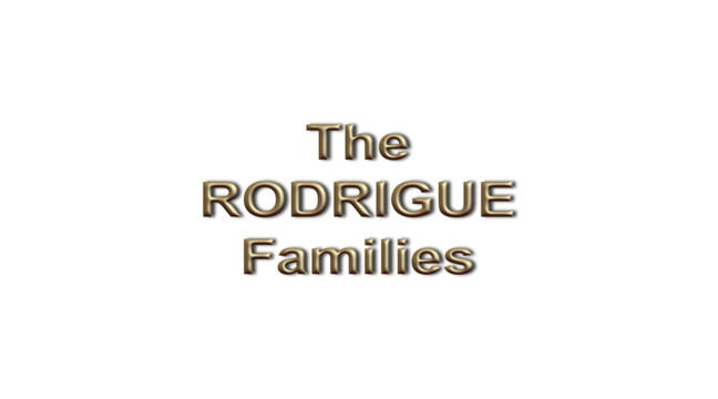 The Rodrigue families